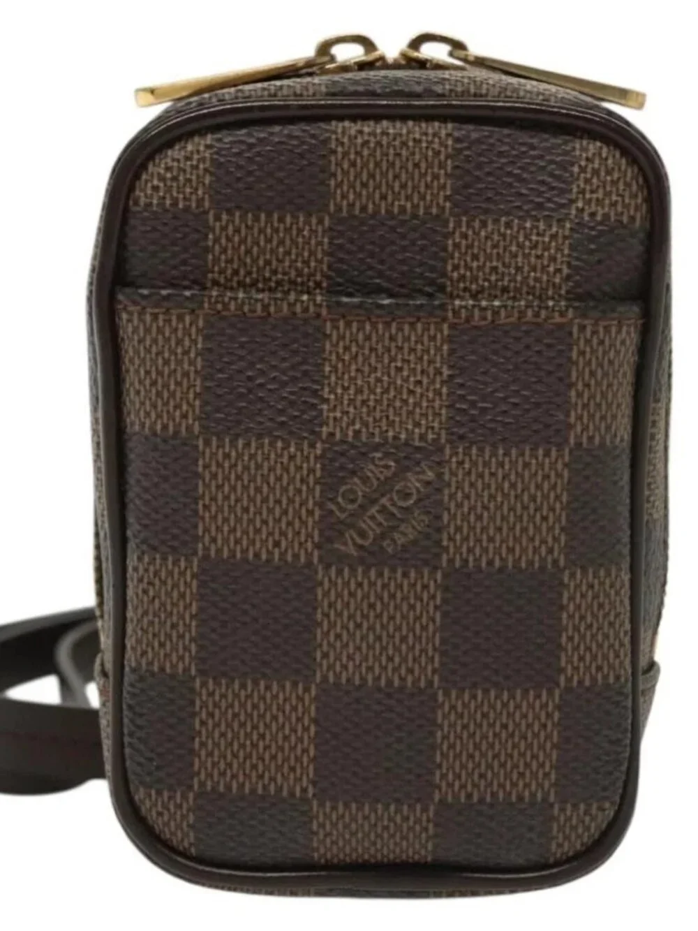 LOUIS VUITTON Damier Ebene Etui Okapi PM Pouch N61738 LV Auth - Picture 2 of 15